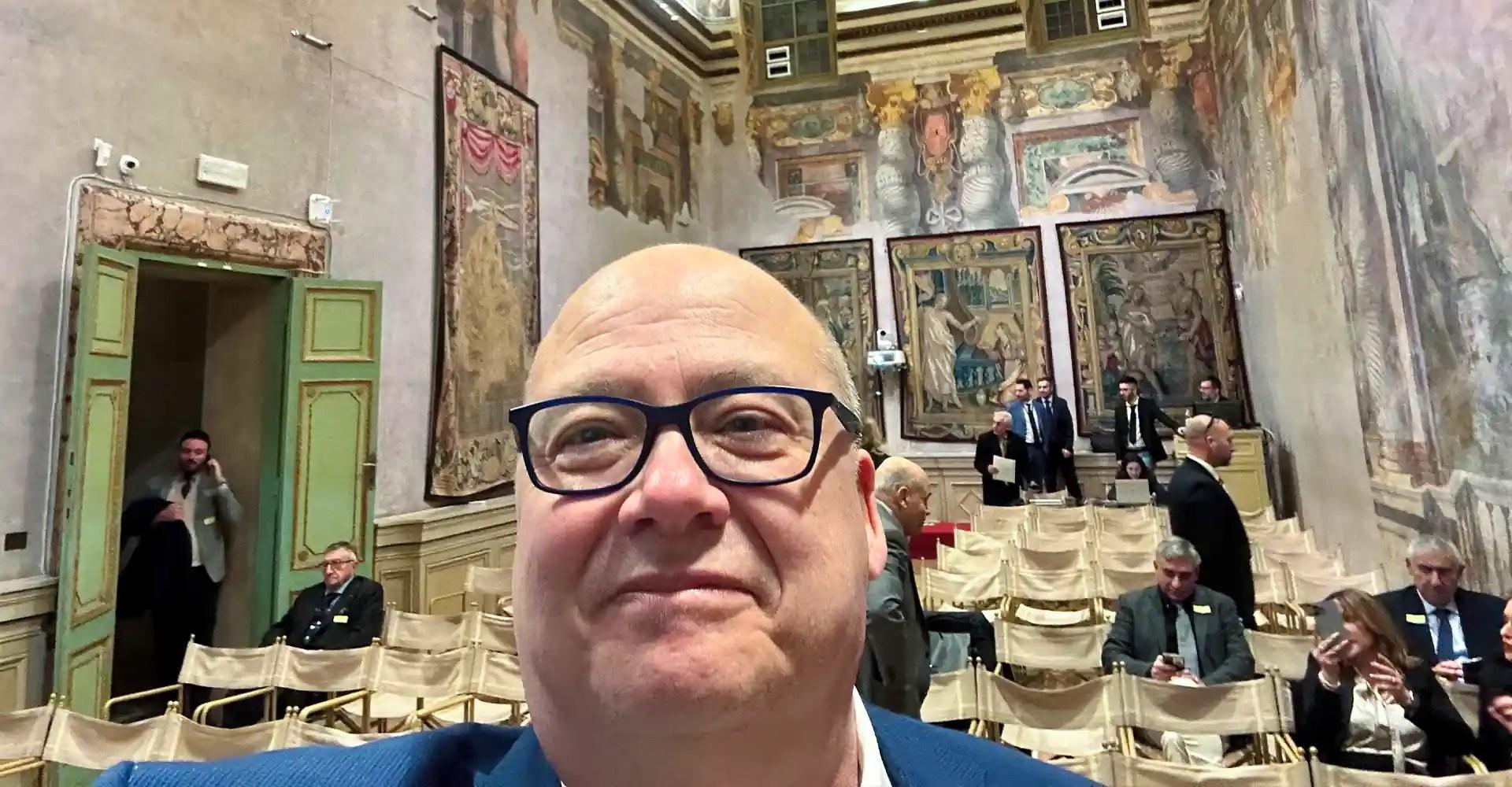 Dr. Michele Vincenti Spoke at Conference in Rome