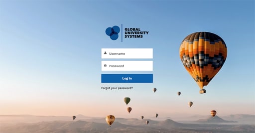 GUS-Gateway-login-page