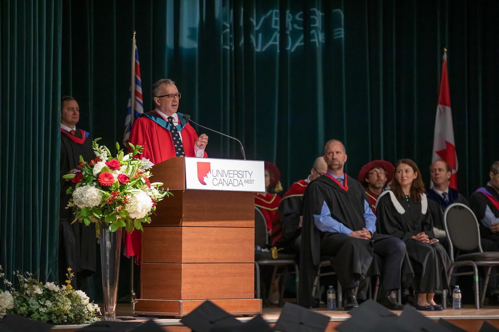 UCW professor speaks to University Pathway graduates