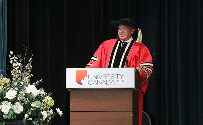 Mitchell Gropper becomes UCW Chancellor