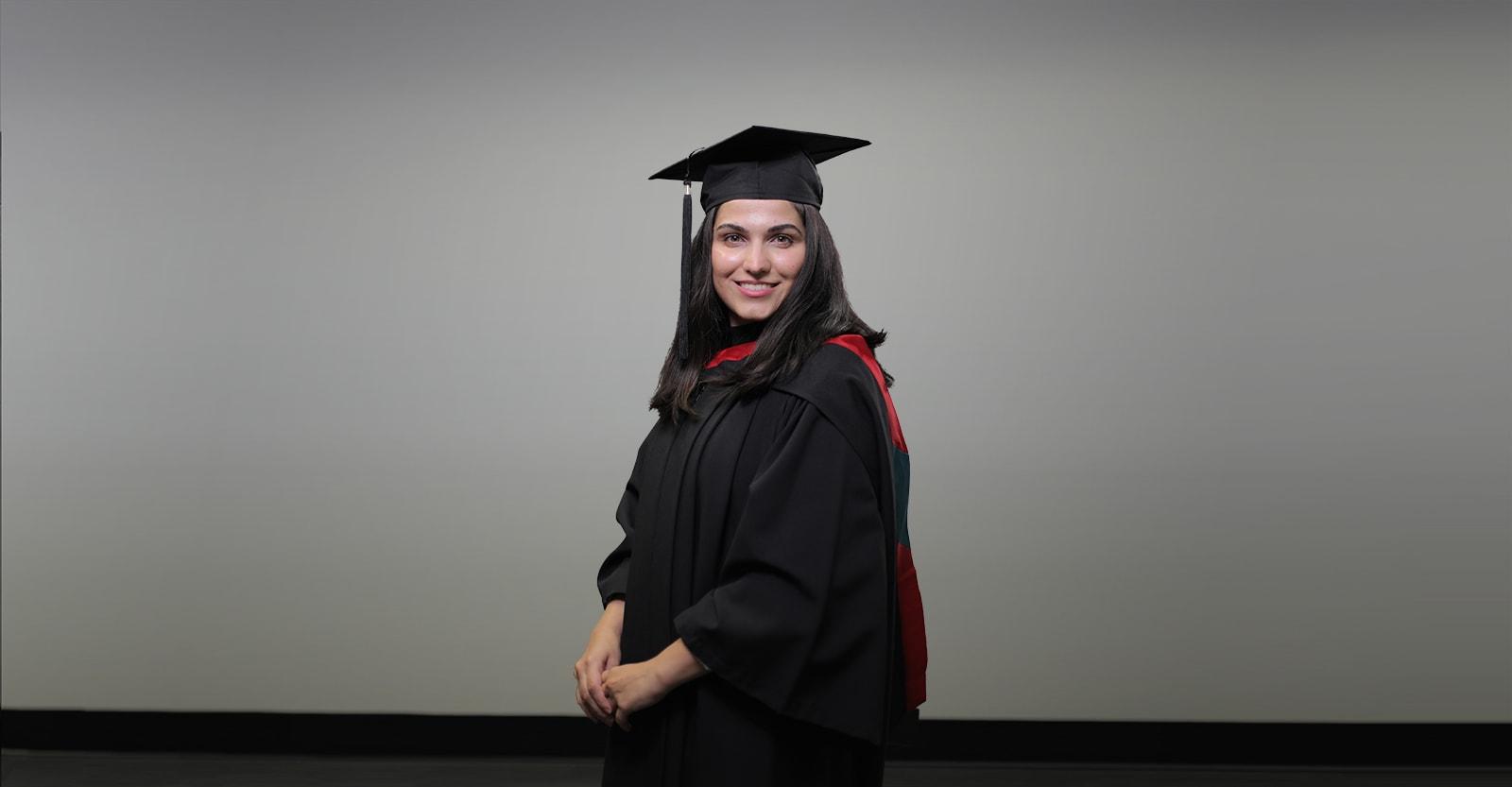 Mitra Matloubi is University Canada West’s Valedictorian for 2020