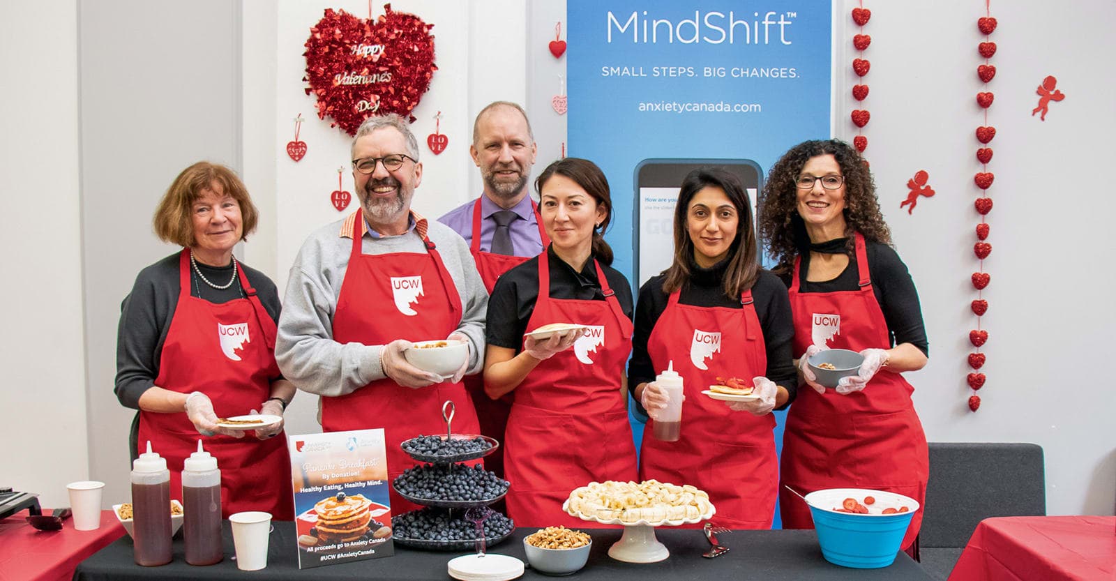 UCW Students Give Back by Volunteering with Anxiety Canada