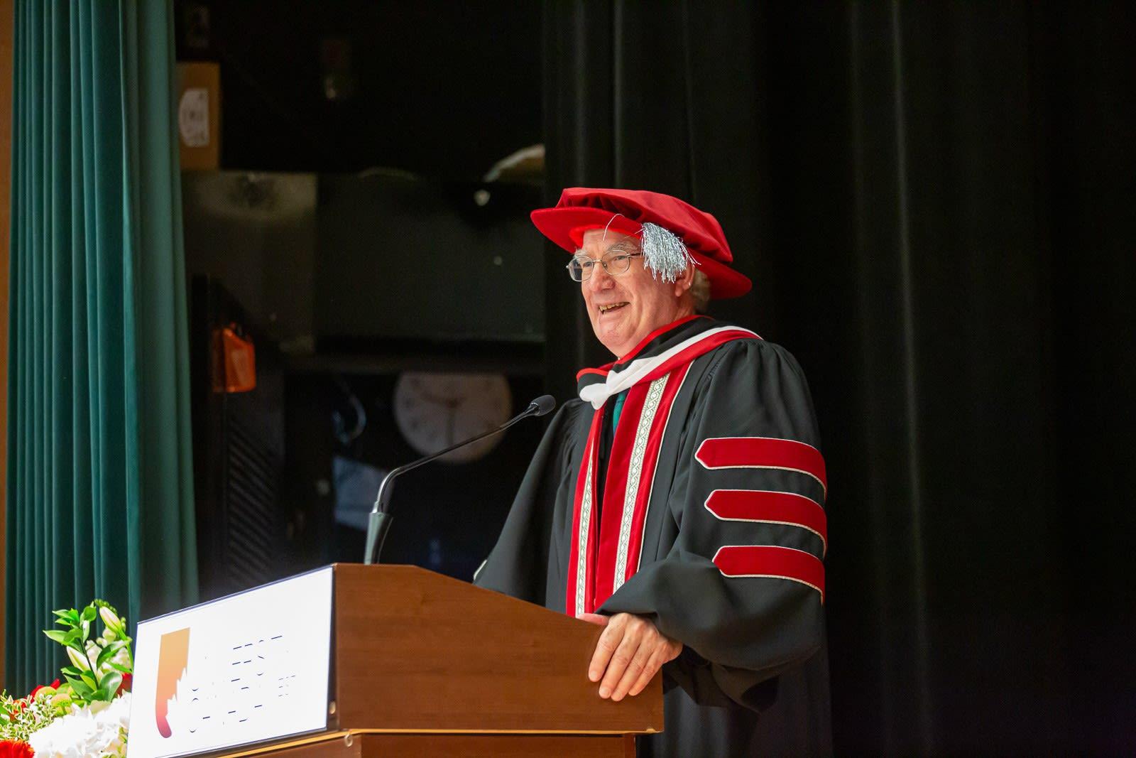 UCW Founder Receives Honorary Doctorate