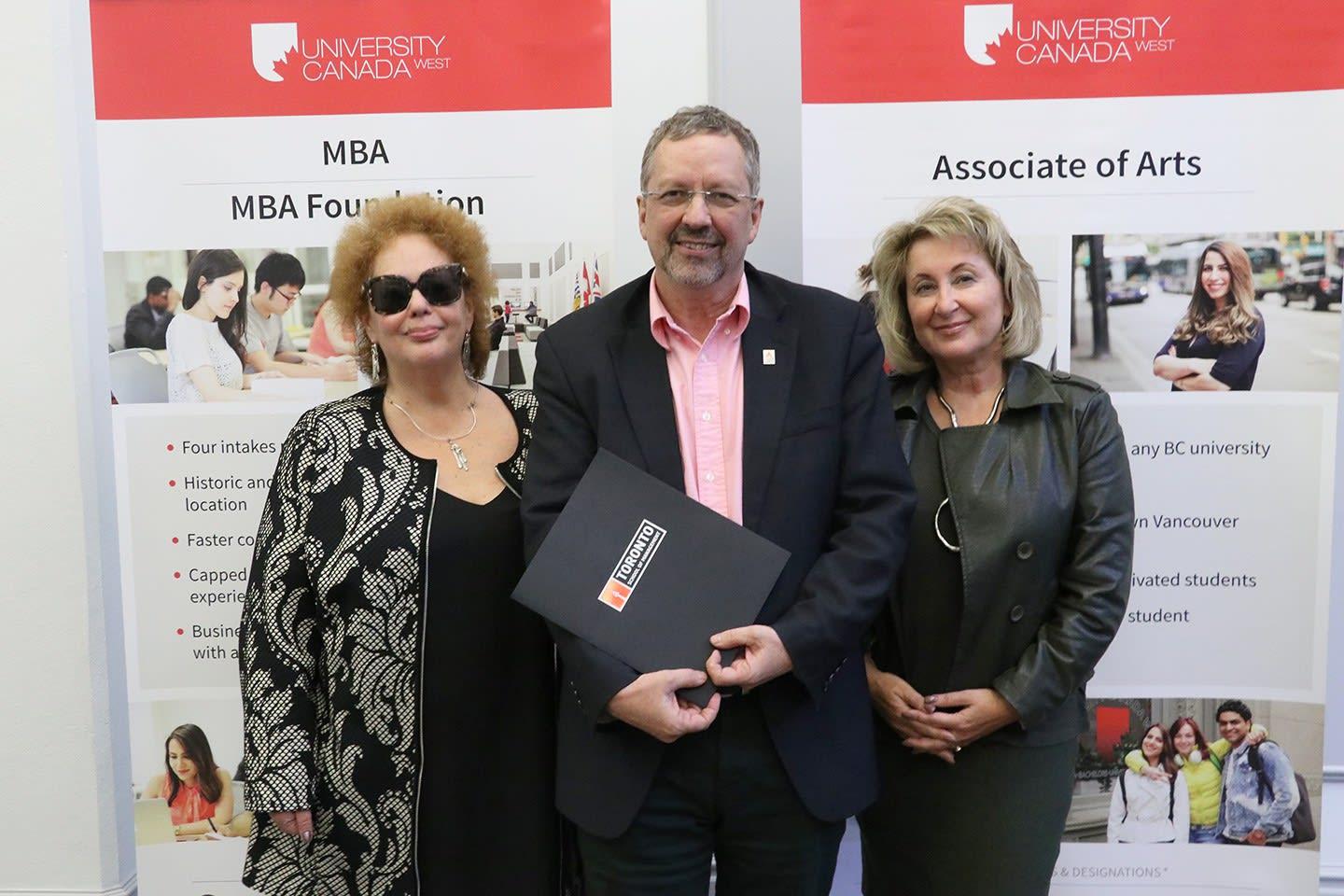 UCW and Toronto School of Management Sign Transfer Articulation Agreement