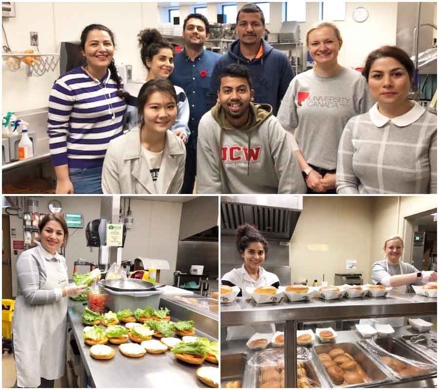 UCW Students Help Prepare and Serve Meals To The Needy