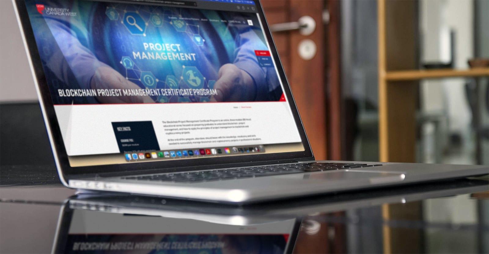 UCW Launches New Blockchain Project Management Micro-Credential