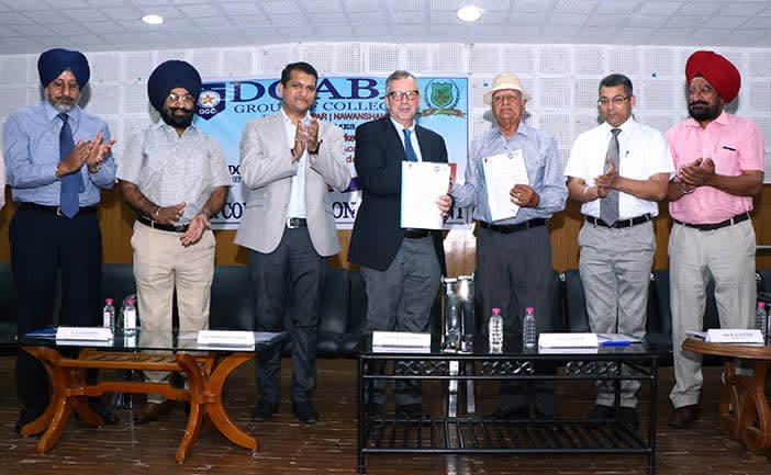UCW Signs Memorandum of Understanding with Doaba Group of Colleges