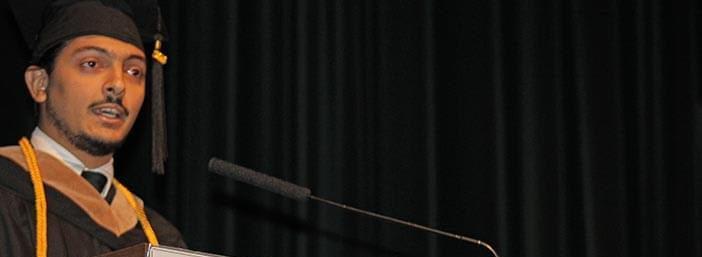 Jad Debai, 2016 UCW Student Valedictorian Encourages Search For Inner Super Power