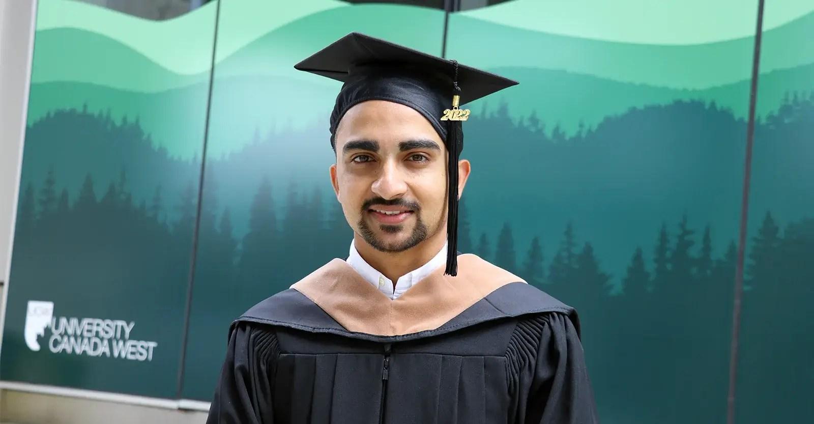 Rajmilan Poudel Is UCW’s Valedictorian for Summer 2022